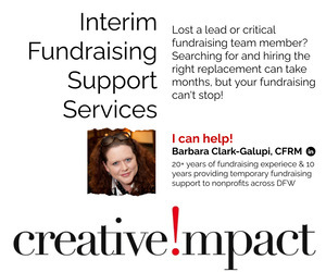 Interim Nonprofit Fundraising Services
